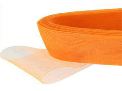 Soft Horsehair Ribbon  4 cm width - #28 ORANGE